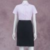 素面隱藏小口袋西裝裙 專業制服西裙 T11 量身訂製：圖片 9