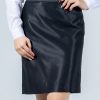 素面隱藏小口袋西裝裙 專業制服西裙 T11 量身訂製