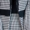 千鳥格蝴蝶腰帶暗釦西裝外套 專業制服外套 18-1-622 量身訂製：圖片 6